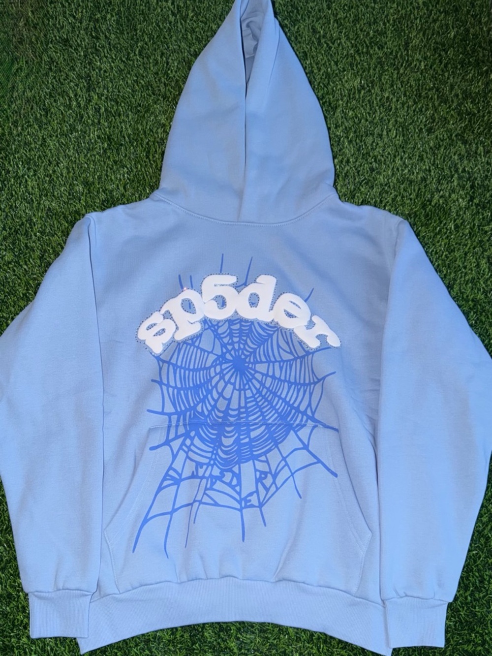 Light Blue Spider Hoodie